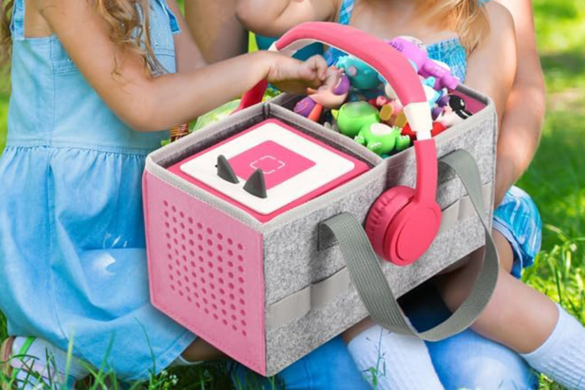 Portable Felt Cloth Musical Speaker Storage Bag
