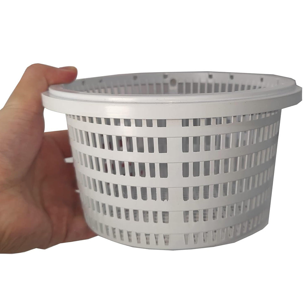 Pool Skimmer Basket with Handle for Inground Pools Large Mesh Filter Basket