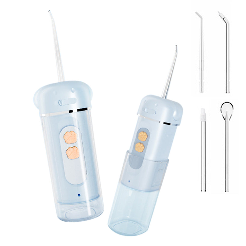 Kids Electric Cordless Water Flosser with Four Nozzles