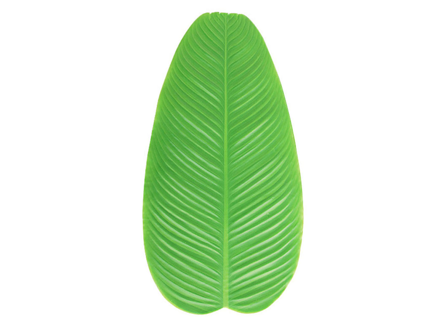 12Pcs Simulation Banana Leaf Mat Leaf Placemats Banana Leaves Placemats