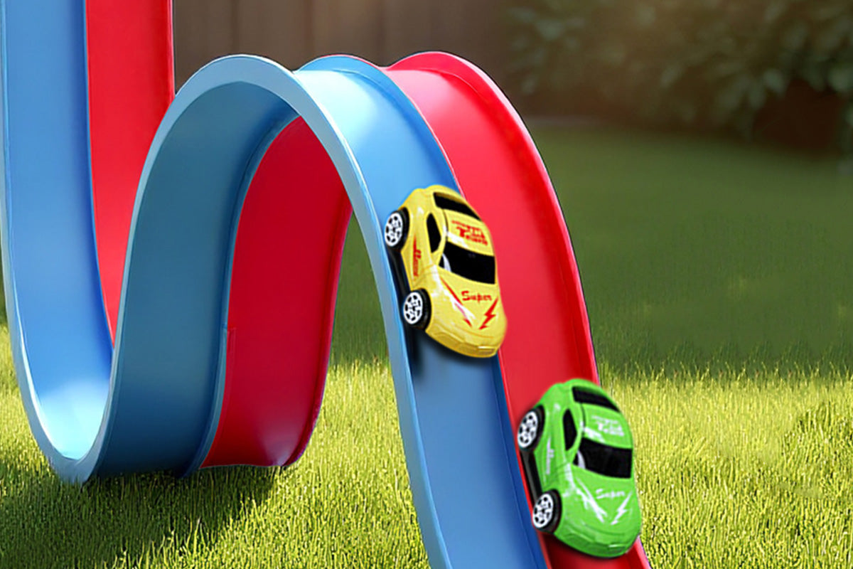 DIY Dual Color Flexible Race Track Car Toy