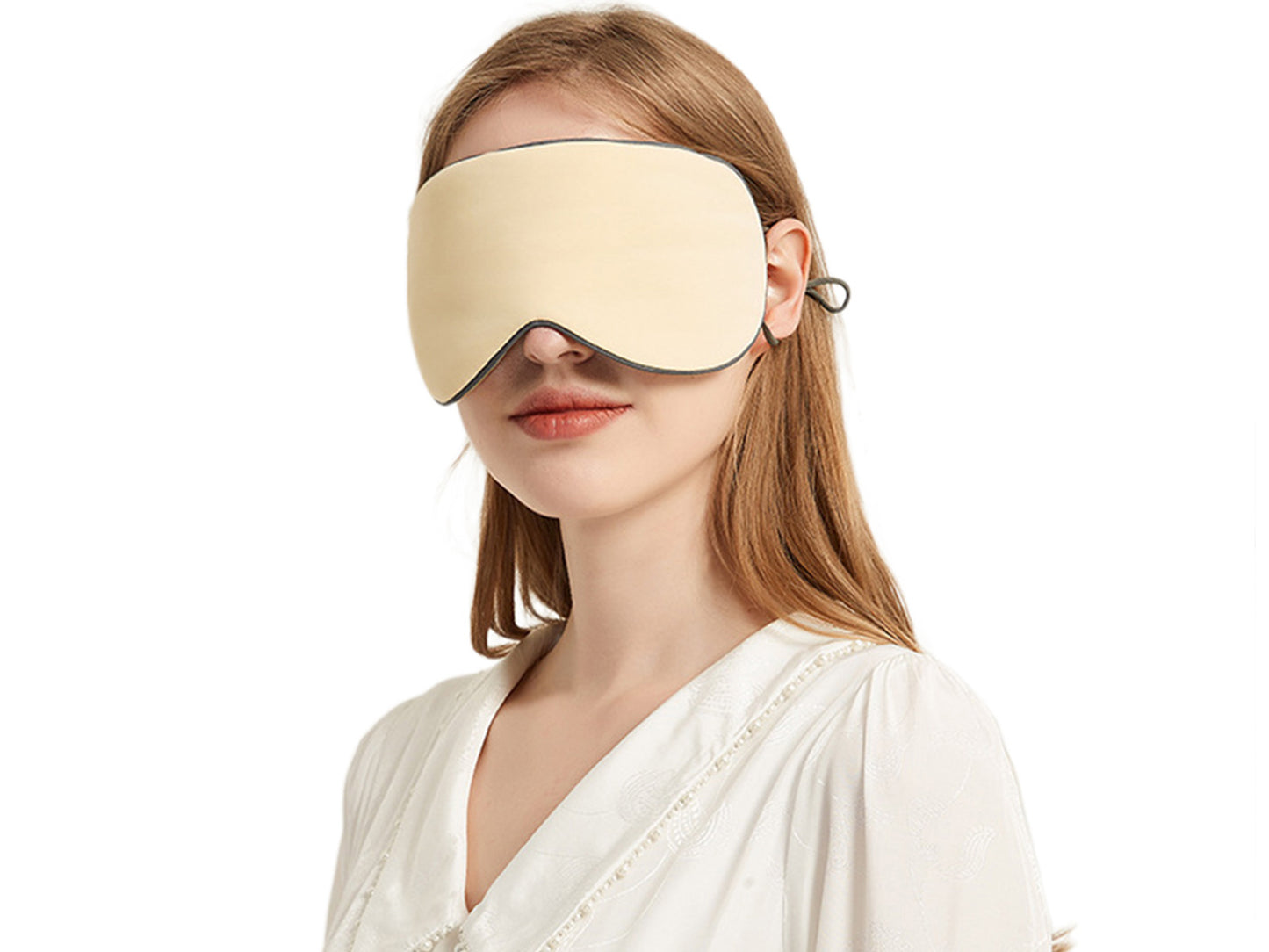 2 PCS Sleeping Masks Warm Cool Double Side Use Blindfold Sleep Eye Cover