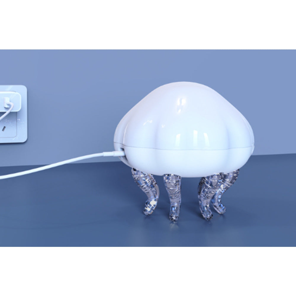 3in1 Jellyfish Wave Projection Night Light with Music for Bedroom Birthday Gift