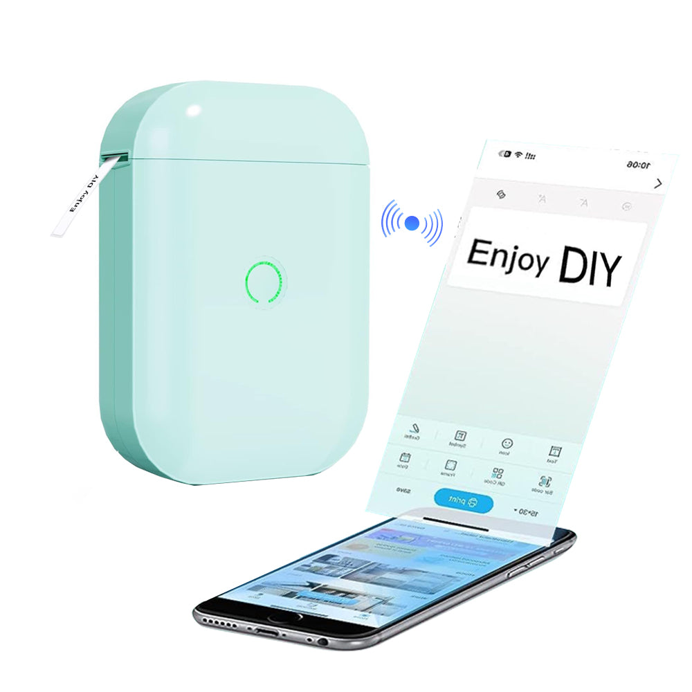 Wireless Bluetooth Label Maker Machine with Label Tape