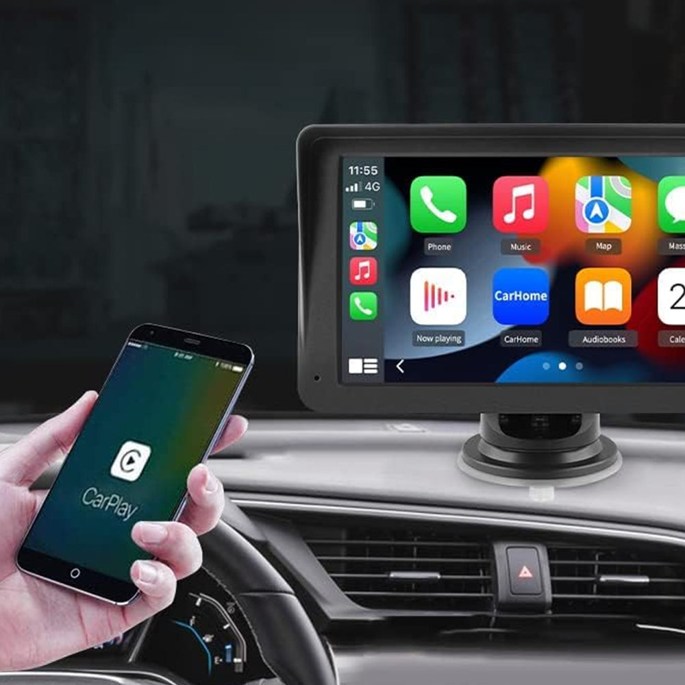 Wireless Car Stereo Touch Screen Car Radio Multimedia Player with Backup Camera for Carplay