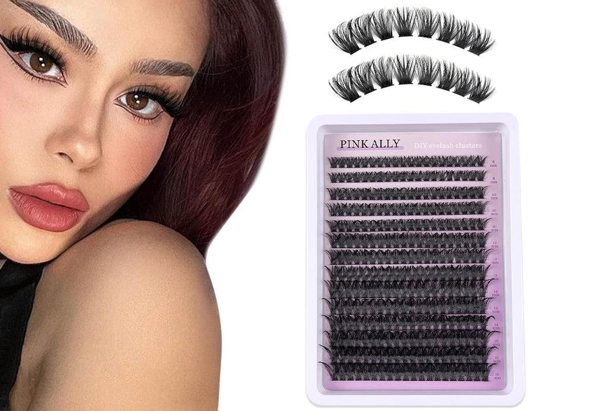 280Pcs Lash Clusters Wispy Eyelash Clusters 8-16mm Individual Cluster Lashes