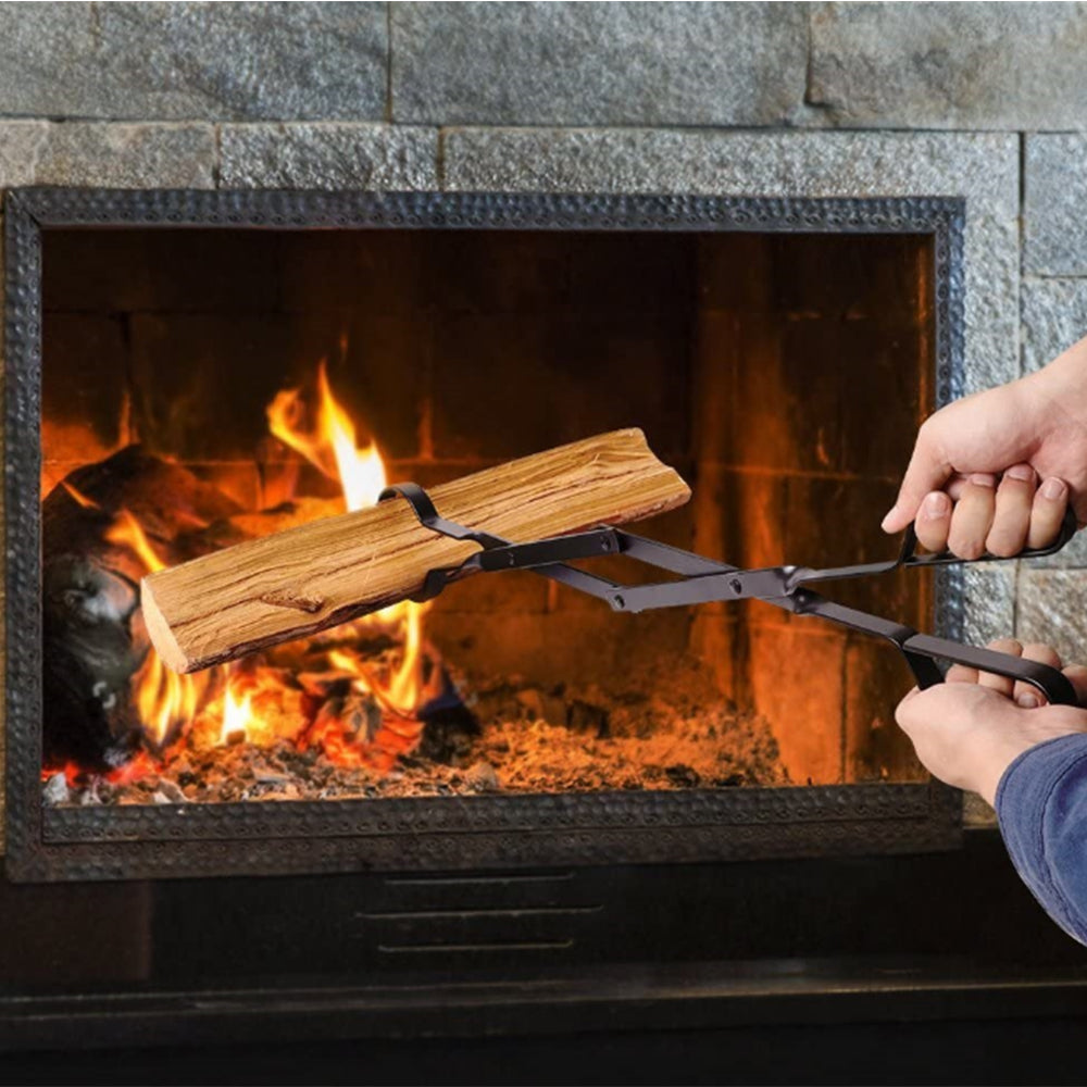 Wood Grabber Fireplace Tool