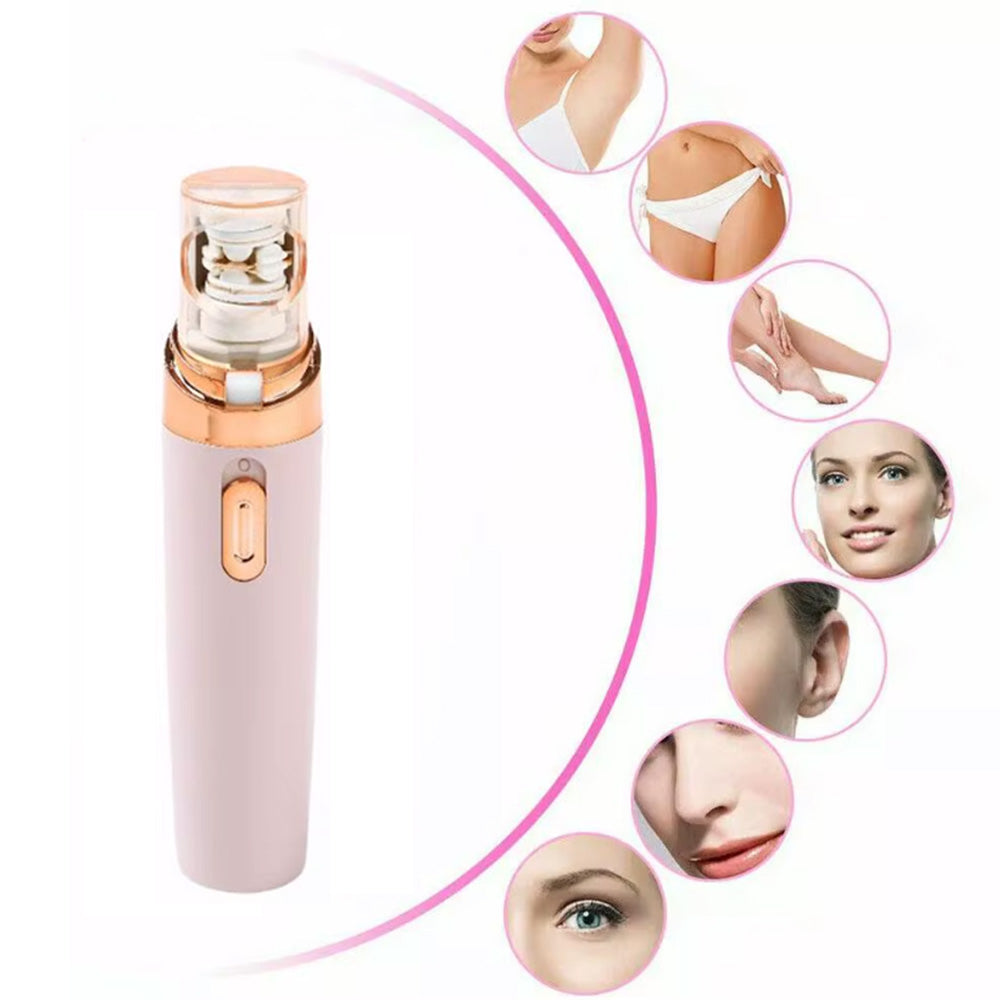 Women Face Epilator Mini Wireless Rechargeable Hair Remover For Armpit Hair Leg