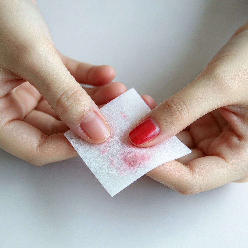 1000 Pack Lint Free Cotton Nail Wipes Manicure Cleaning Pads