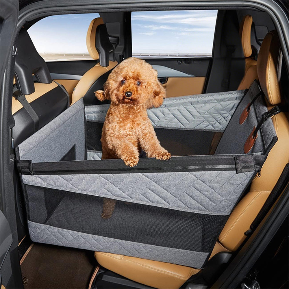 Large Dog Seat Extender for Large Cover Back Seat With Hard Bottom Back Seat