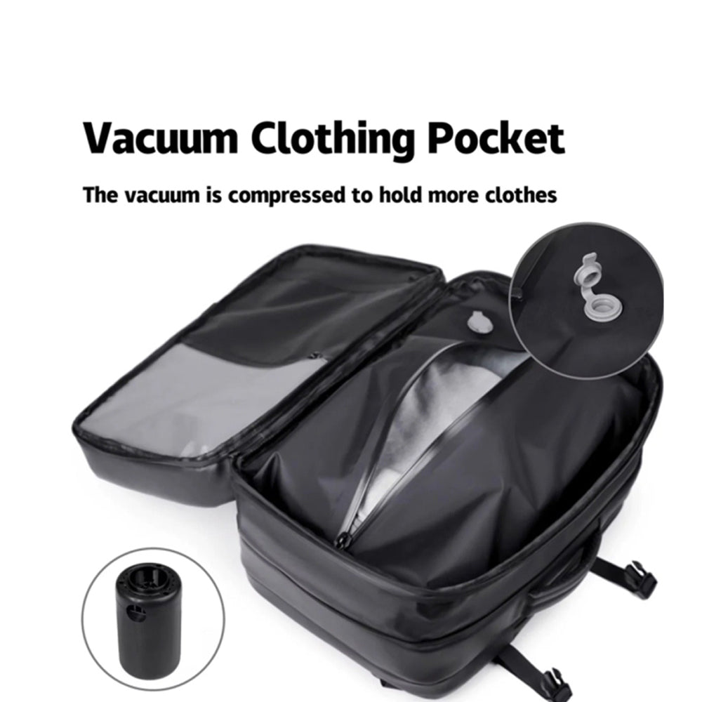 8 cm Expandable Vacuum Compression Travel Backpack