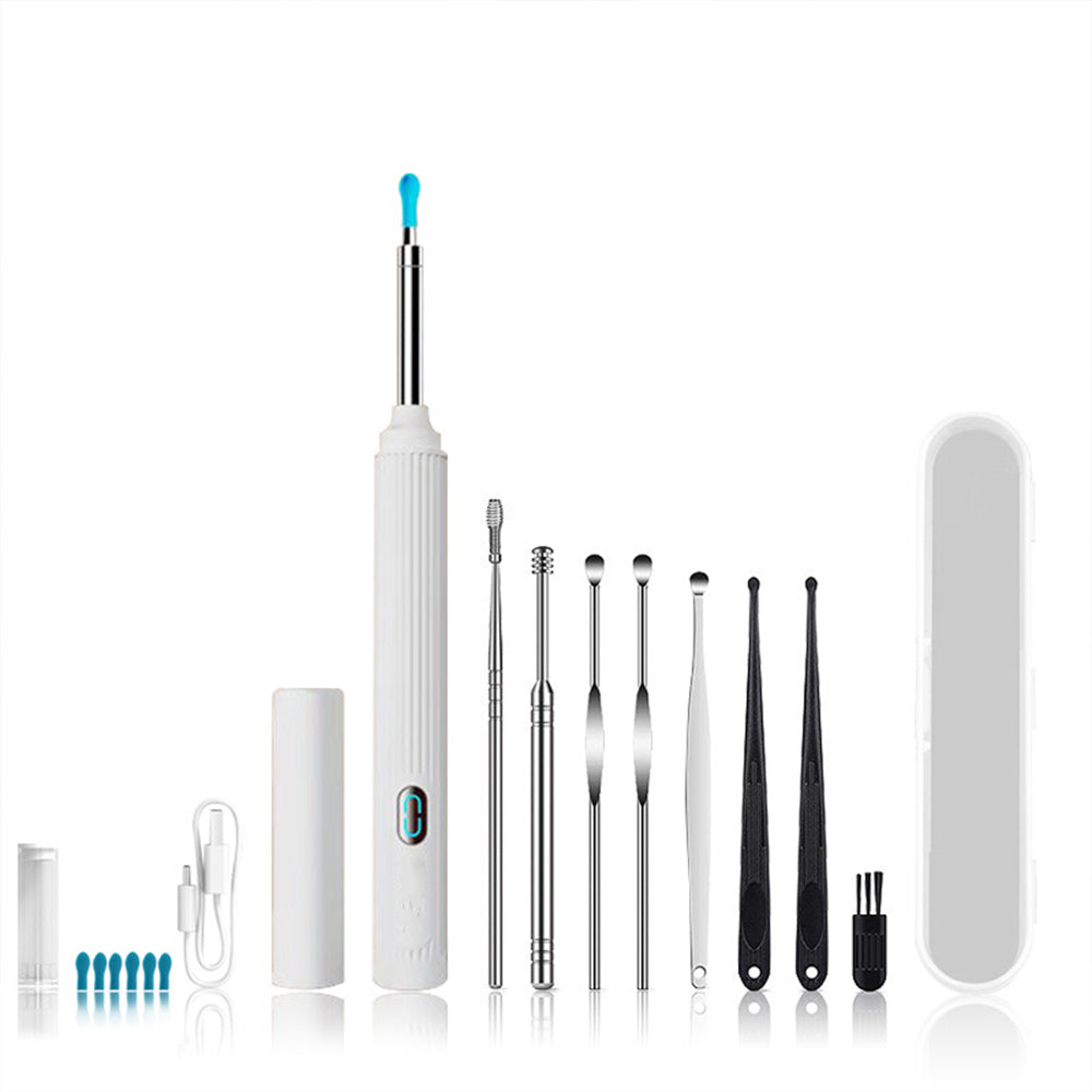 3.5mm Wireless Ear Wax Remover Tool Kits with 6 LED Lights