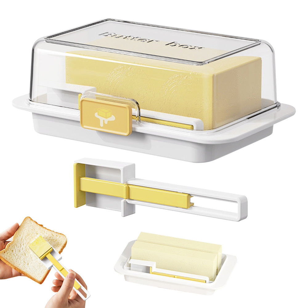 Kitchen Butter Dish with Lid and Spoon Butter Box Butter Holder Butter Tray