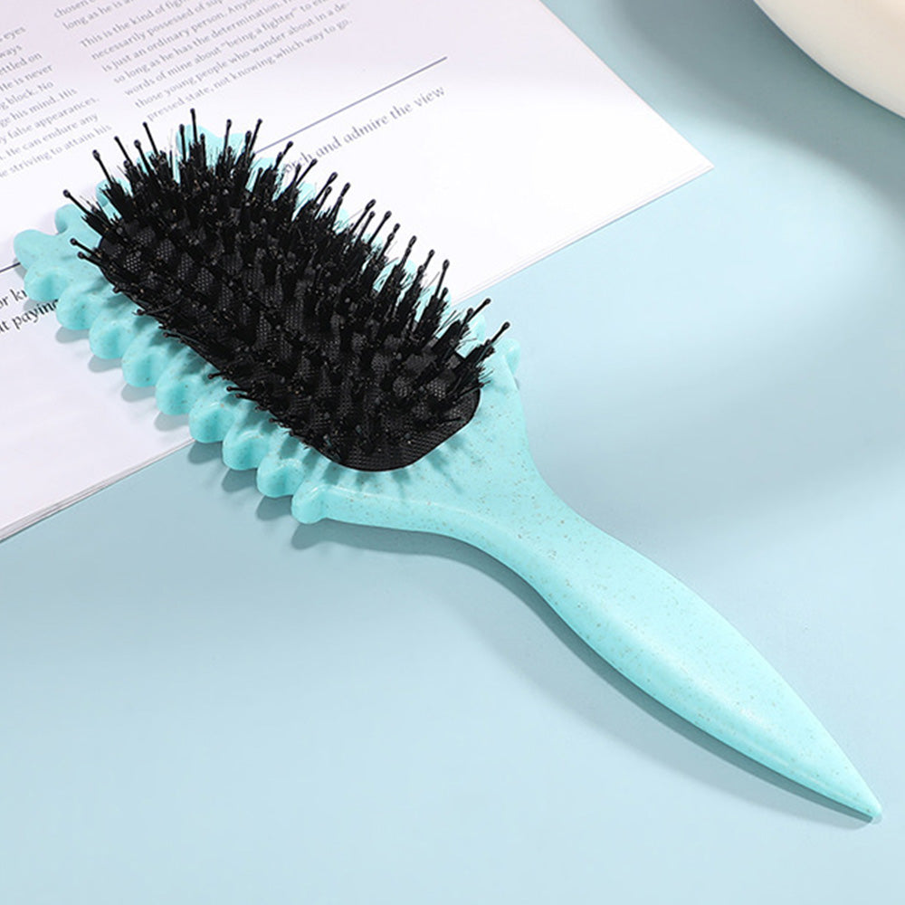Large Wave Curl Styling Detangling Hair Brush for Daily Use