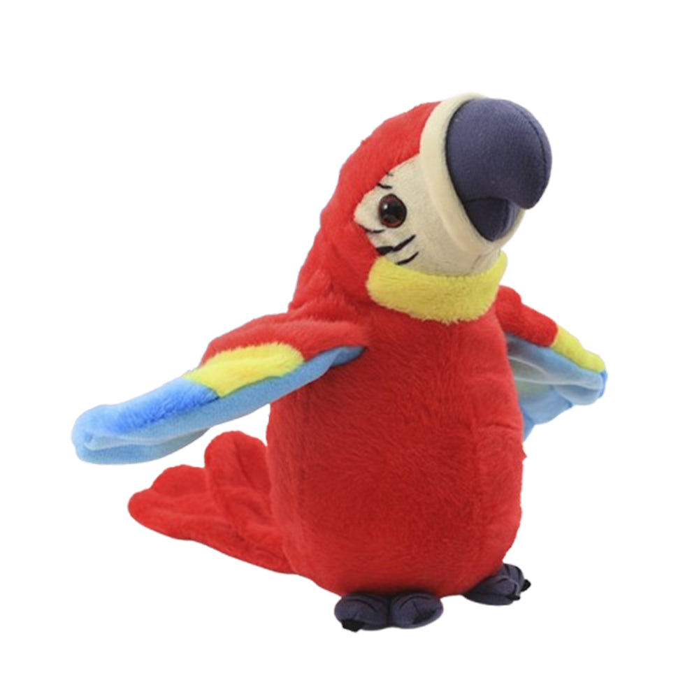 Sound Repeating Parrot Plush Sensory Interactive Toy