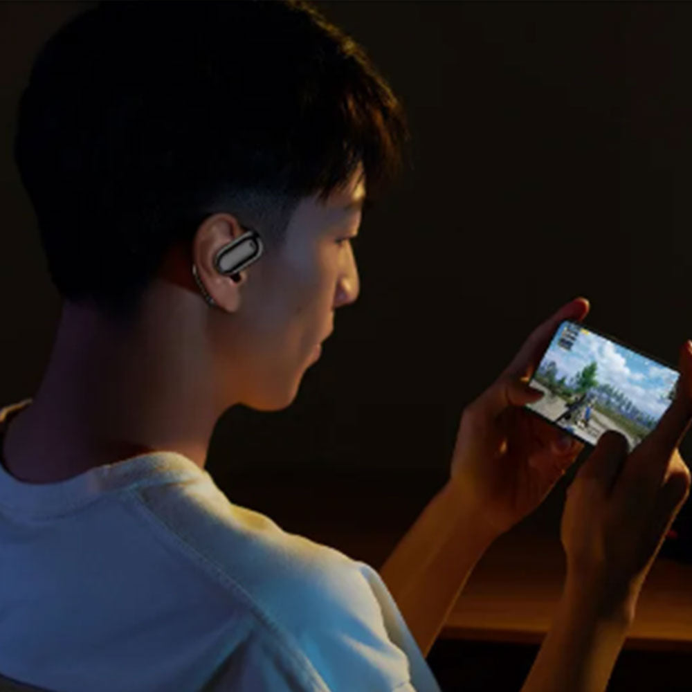 Wireless Open Ear Earbuds With LCD Touchscreen Bluetooth 5.4 Over The Ear Earbuds