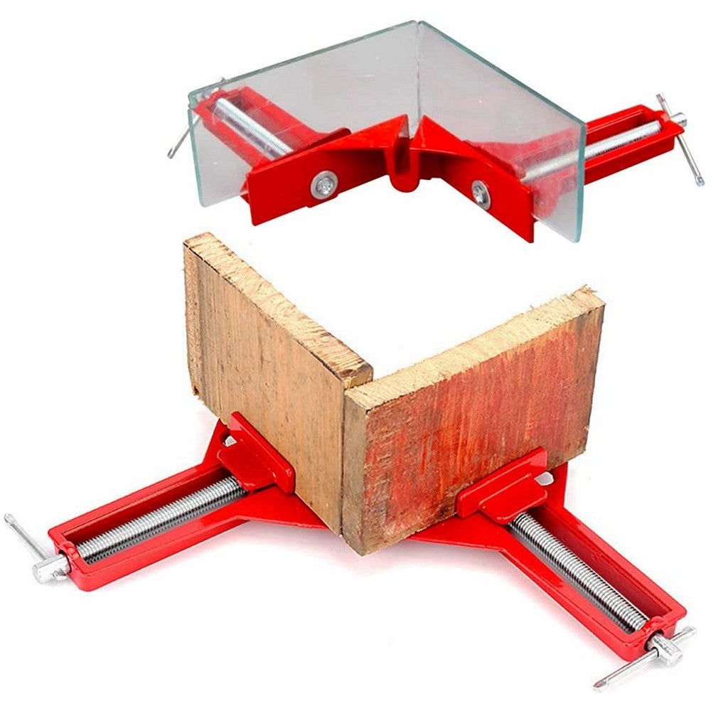 4Pcs Right Angle Clamp 90 Degree Corner Clamp DIY Woodworking Tool