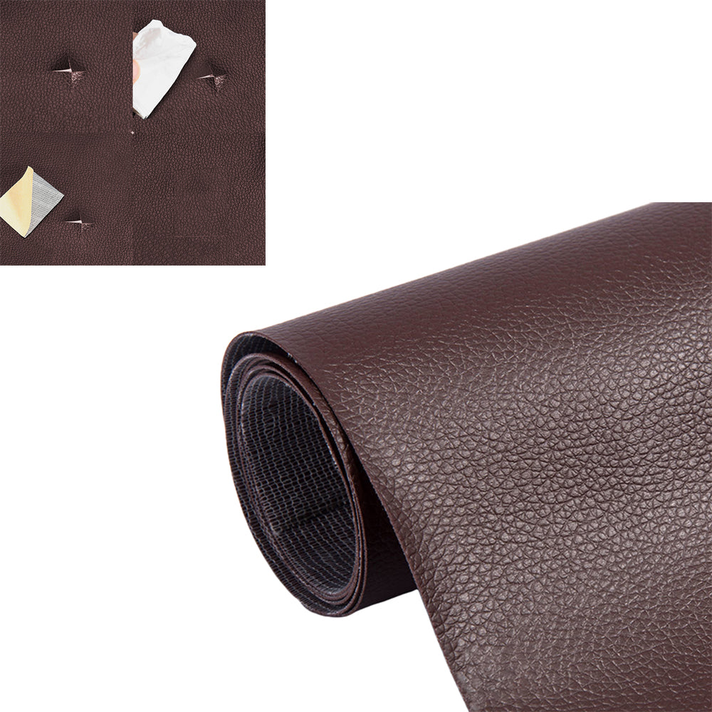 Self Adhesive Leather Repair Patch Fabric Kit 5Pcs for Car Seat Sofa Bag Furniture