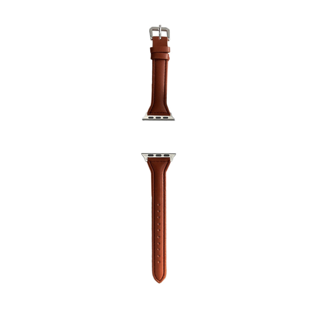 Women Leather Watch Band Compatible with Apple iWatch 7 Series