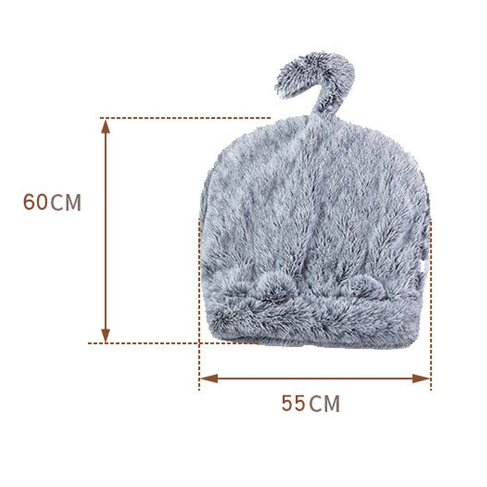 Winter Plush Pet Sleeping Bag Soft Warm Dog Cat Sleeping Bed Cave Bed