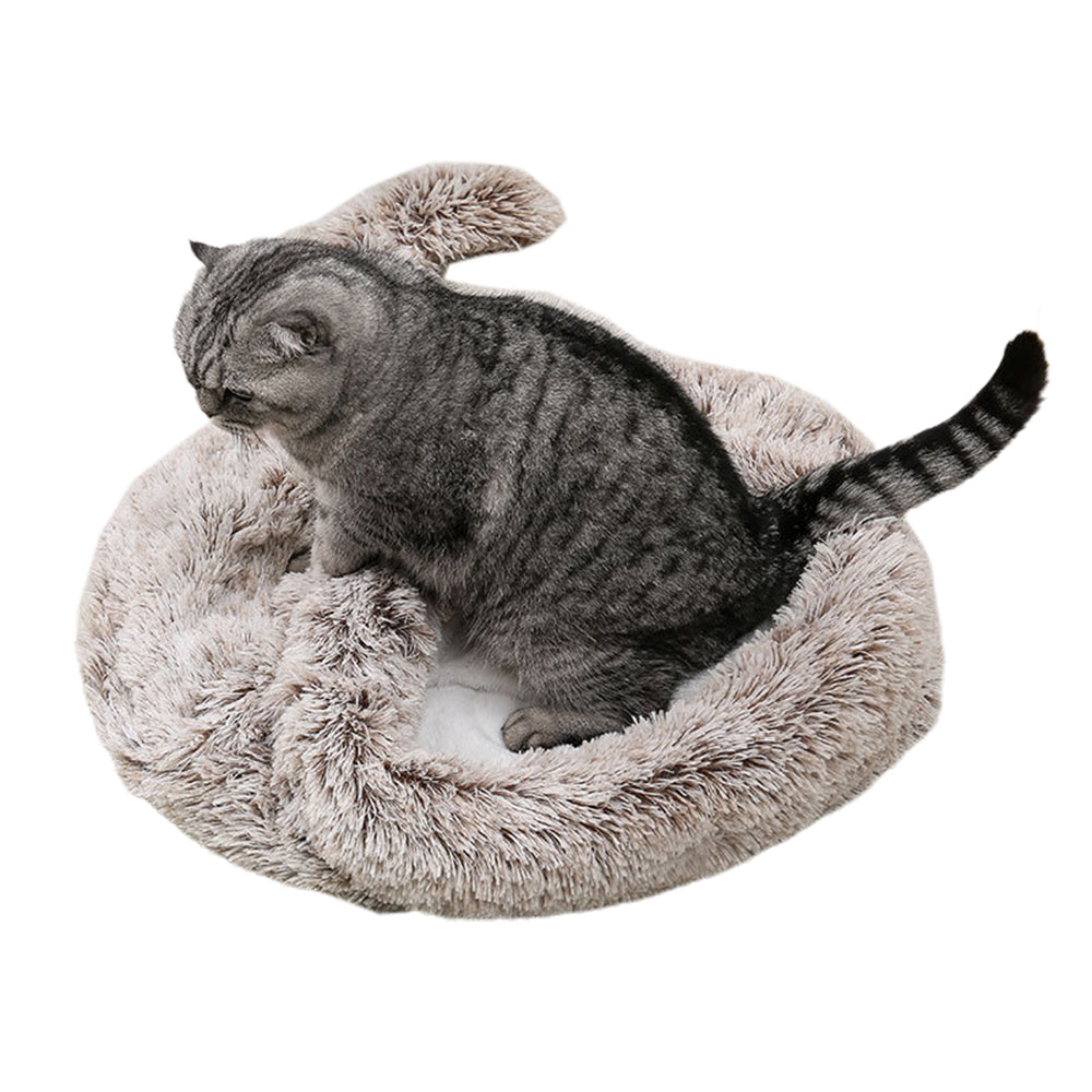 Winter Plush Pet Sleeping Bag Soft Warm Dog Cat Sleeping Bed Cave Bed
