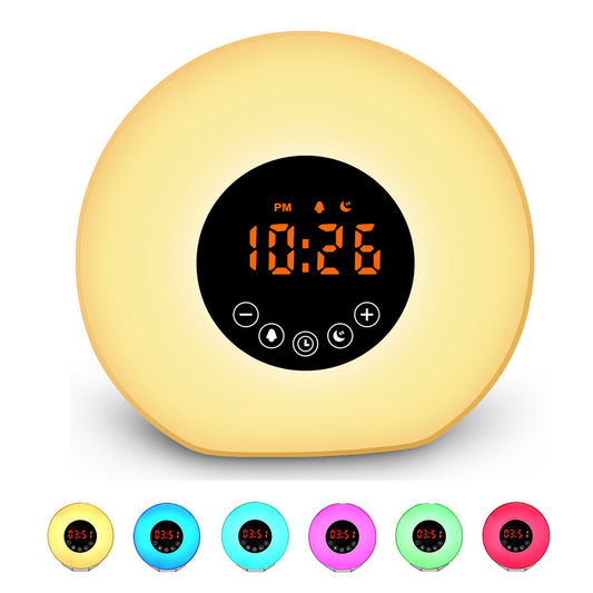 Wake Up Light Sunrise/Sunset Simulation Alarm Clock