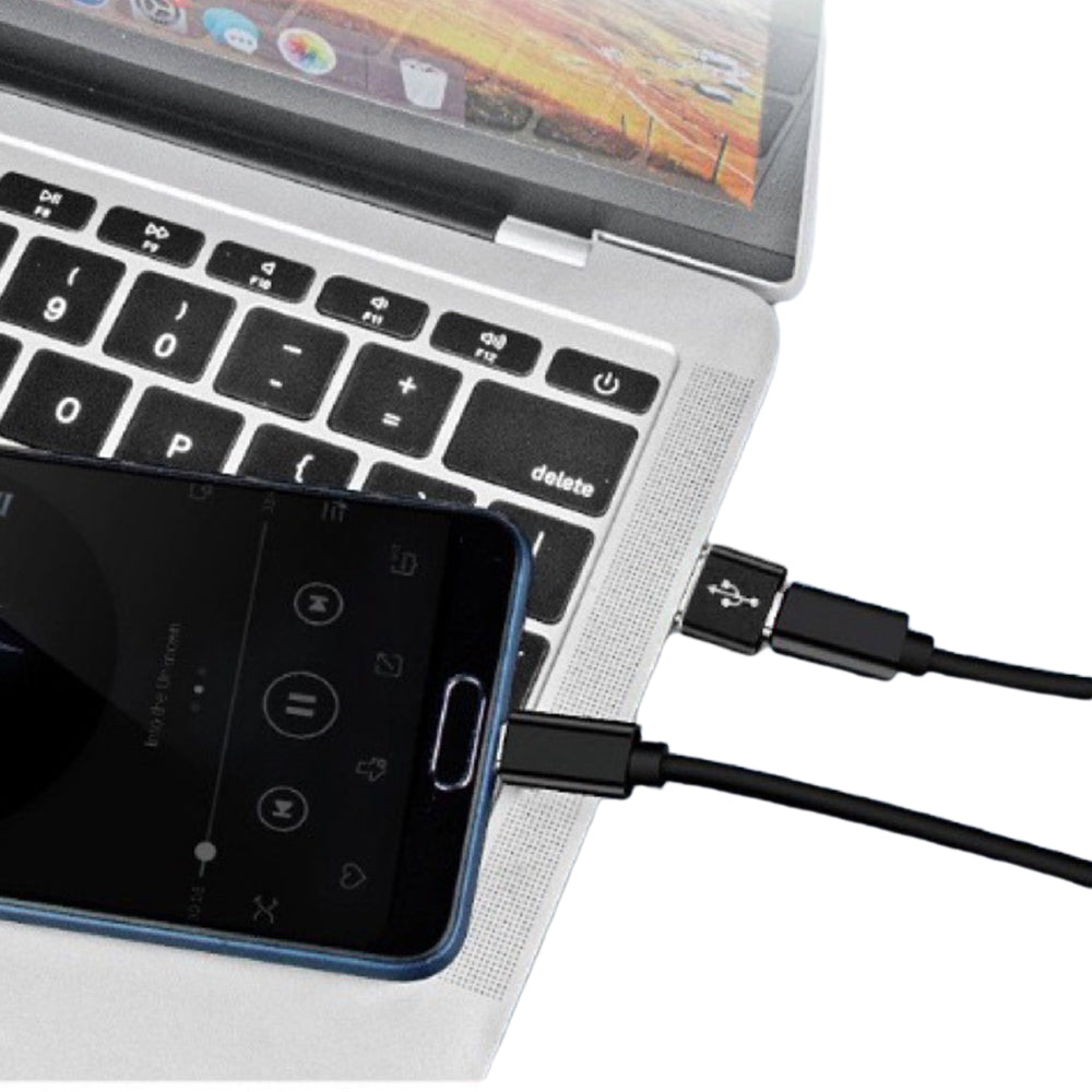 2Pack USB 3.0 to Type C 3.1 Adapter USB Male to USB C Female Phone Charging Converter USB Cable Connector