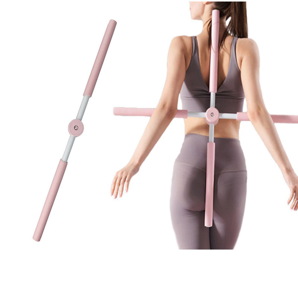 Pilates Yoga Stretching Tool Back Brace Straightener Posture Corrector Stick