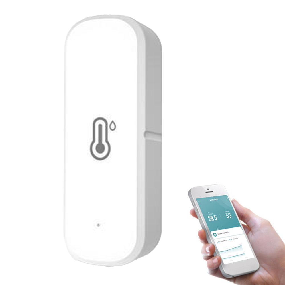 Indoor Smart WIFI Temperature and Humidity Remote Monitor Compatible with Alexa and Google