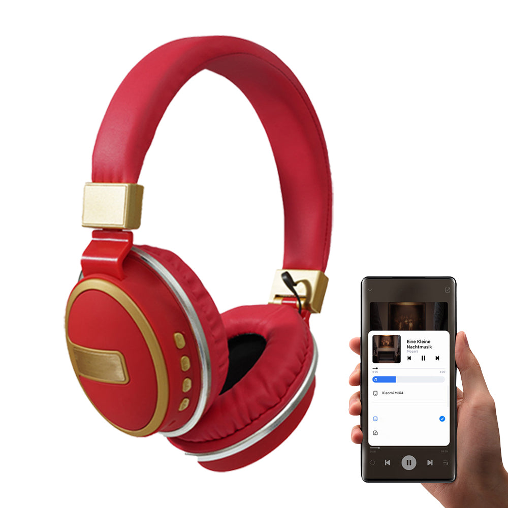 Wireless Bluetooth 5.0 Earphones Headset Rechargeable with Mic