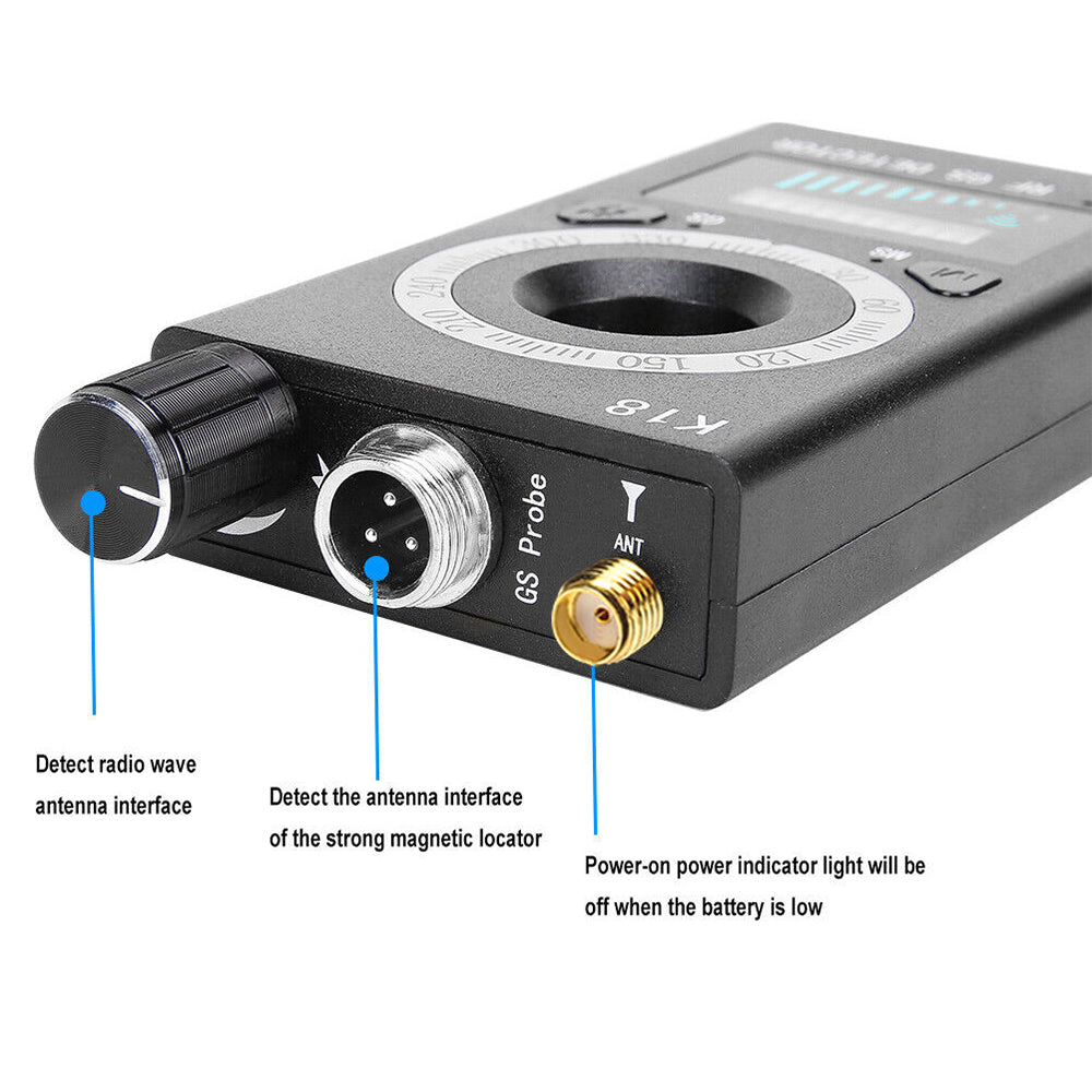 K18 RF Signal Detector Anti-spy Detector
