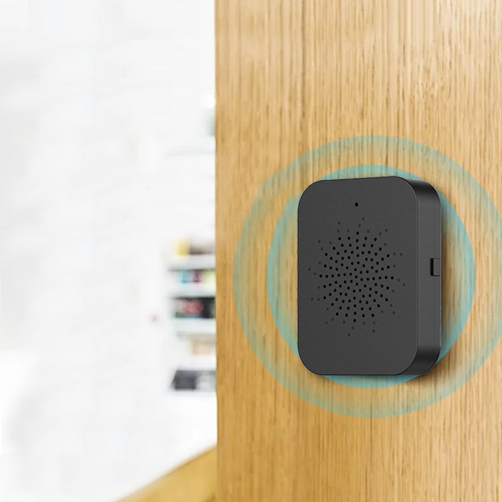 Wireless Smart Visual Doorbell with Water-resistant Security Camera and Dingdong Machine