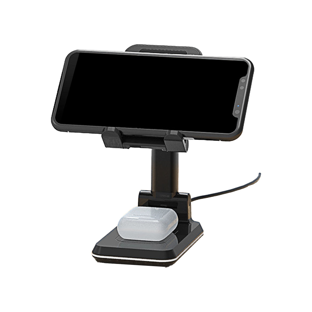 USB Plug Qi Wireless Charging Phone Holder