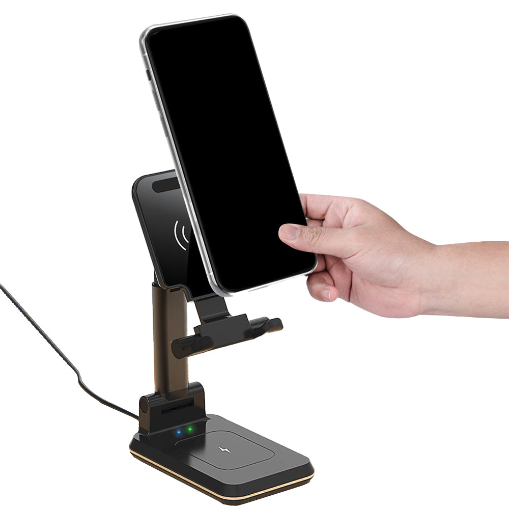 USB Plug Qi Wireless Charging Phone Holder