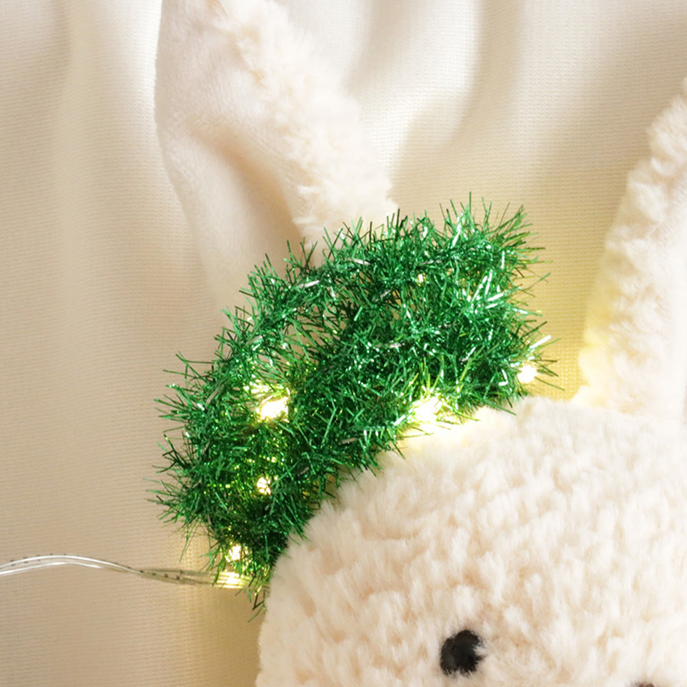 2Pcs 20 LED Lights Hanging Christmas Garland Decorative String Lights for Christmas Tree