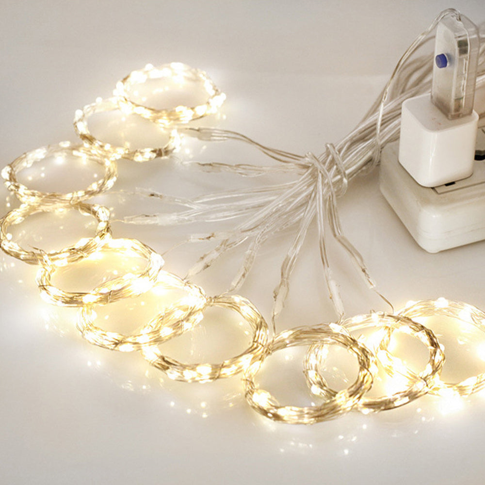 3M Christmas LED Curtain String Light