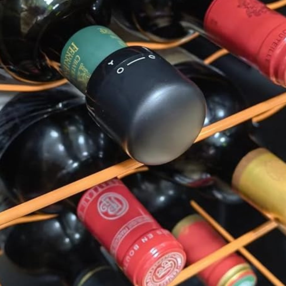 2Pcs Wine and Champagne Bottle Stopper Cap