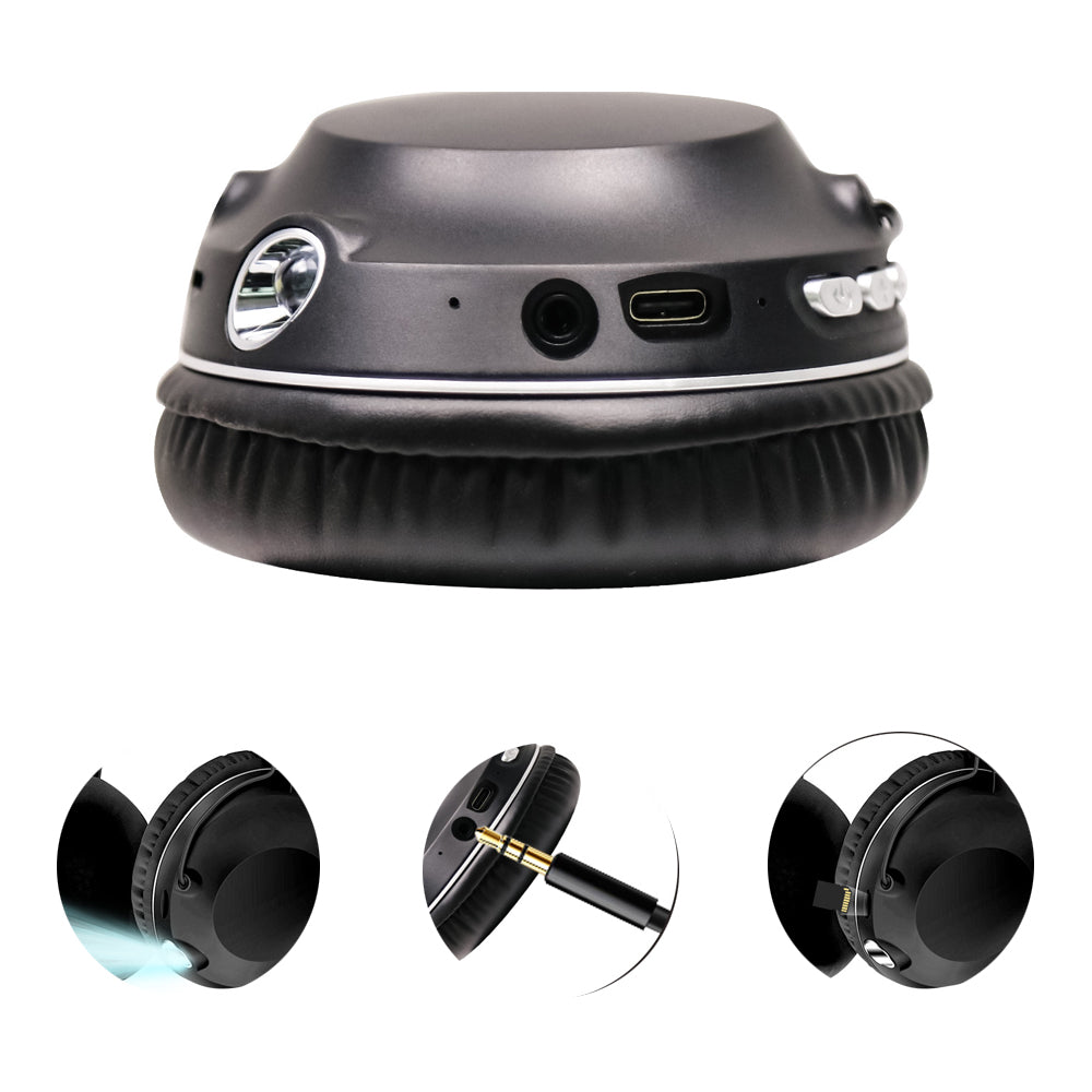 Wireless Bluetooth 5.3 Headphones 3D Stereo Headset