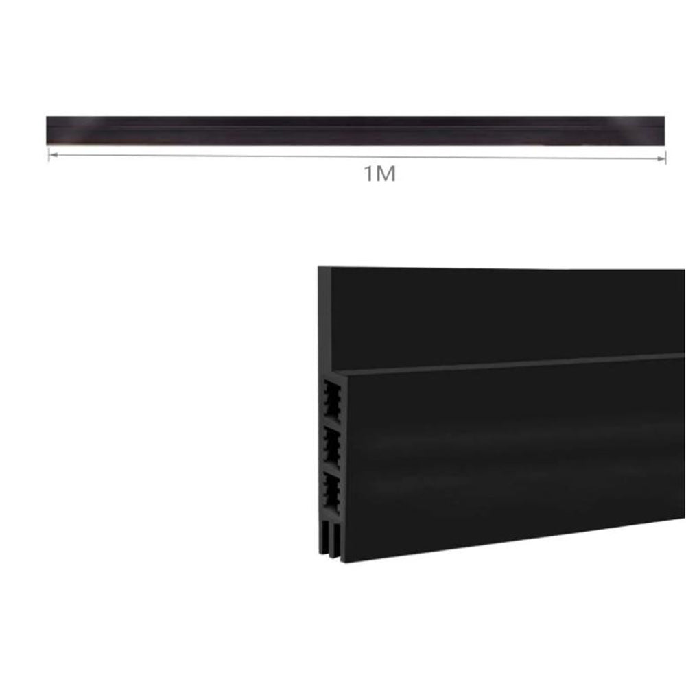 3 Self-adhesive Silicone Door Draft Seal Strip