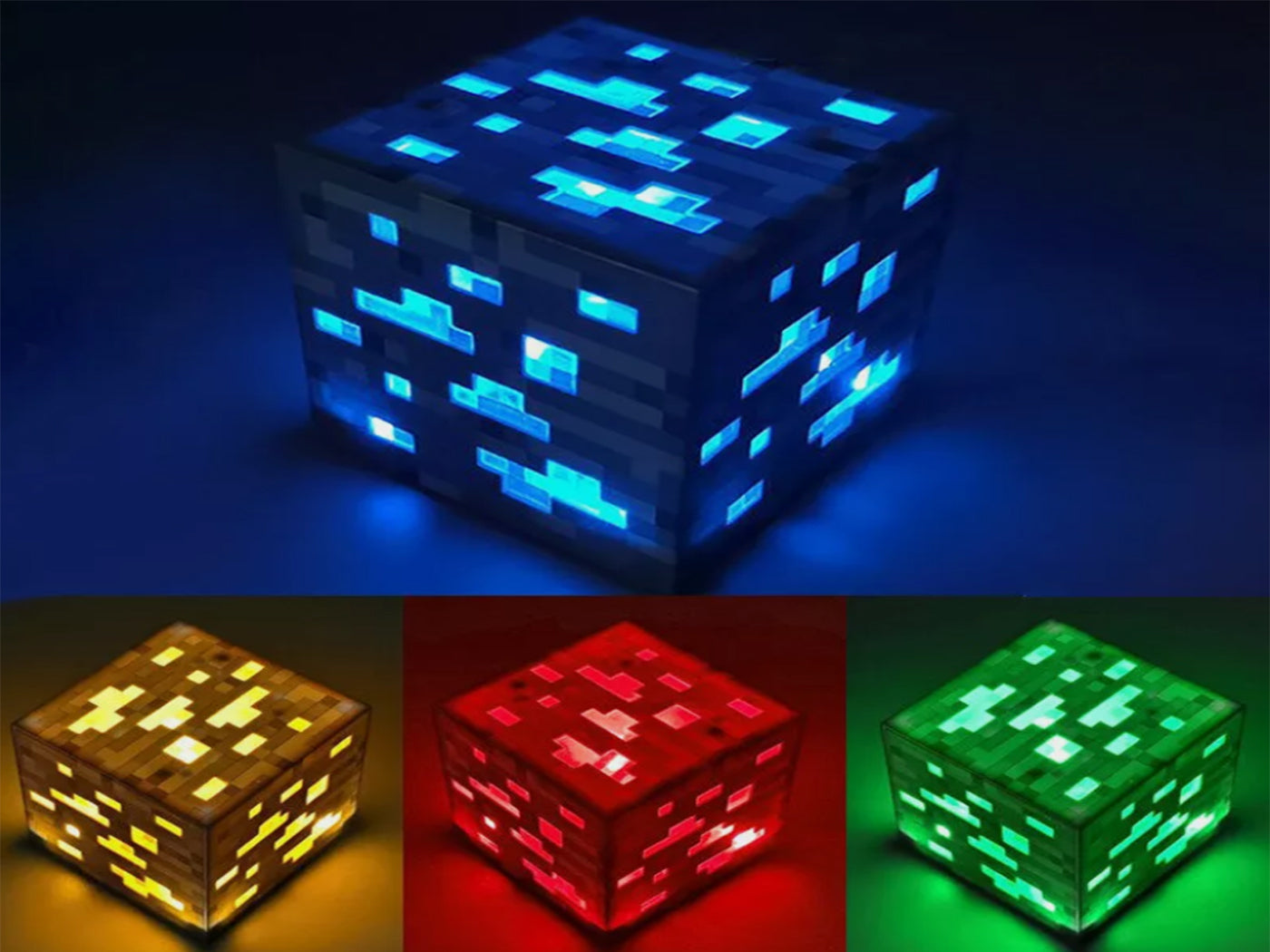 LED Crystal Night Light for Bedroom