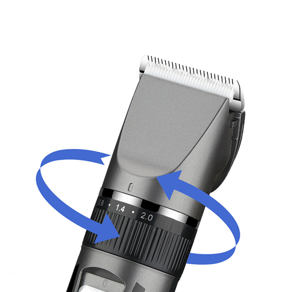 Electric Pet Hair Trimmer Kit with 4 Combs