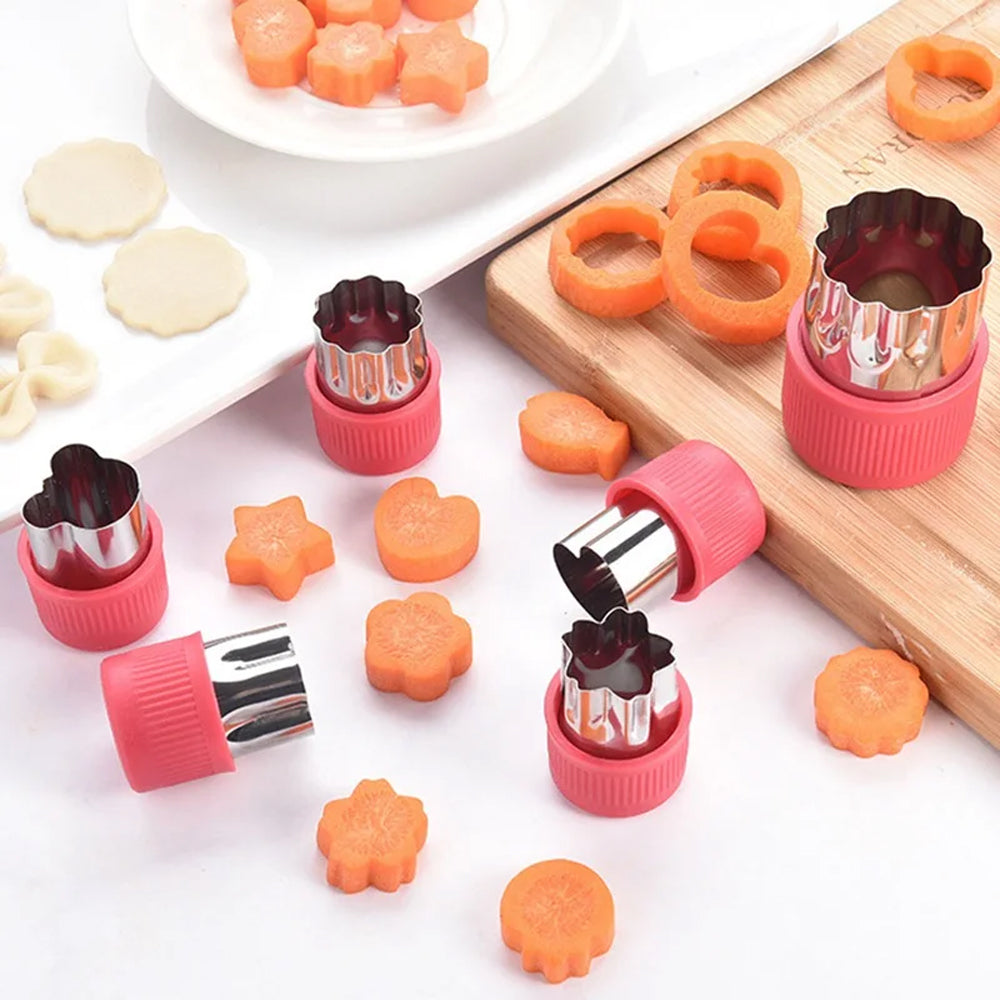 Mini Vegetable Cutter Shapes Set