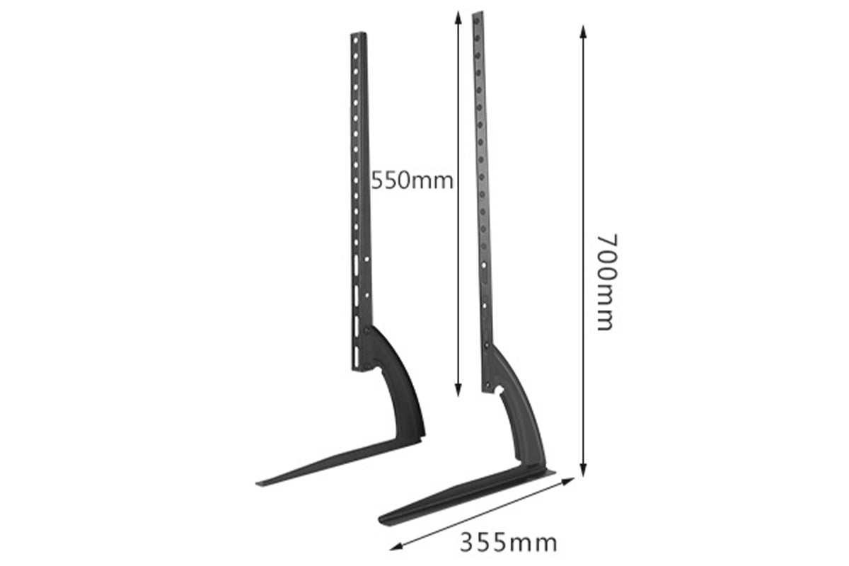 Universal TV Stand LED LCD TV Stand Mount with 3 Height Adjustable TV Legs