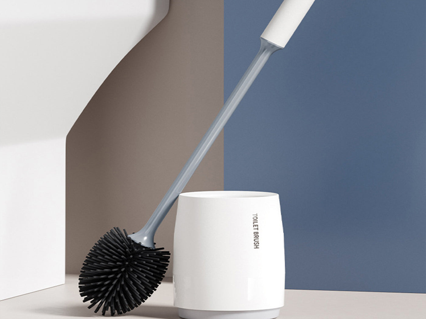 Toilet Brush with Quick Drying Holder