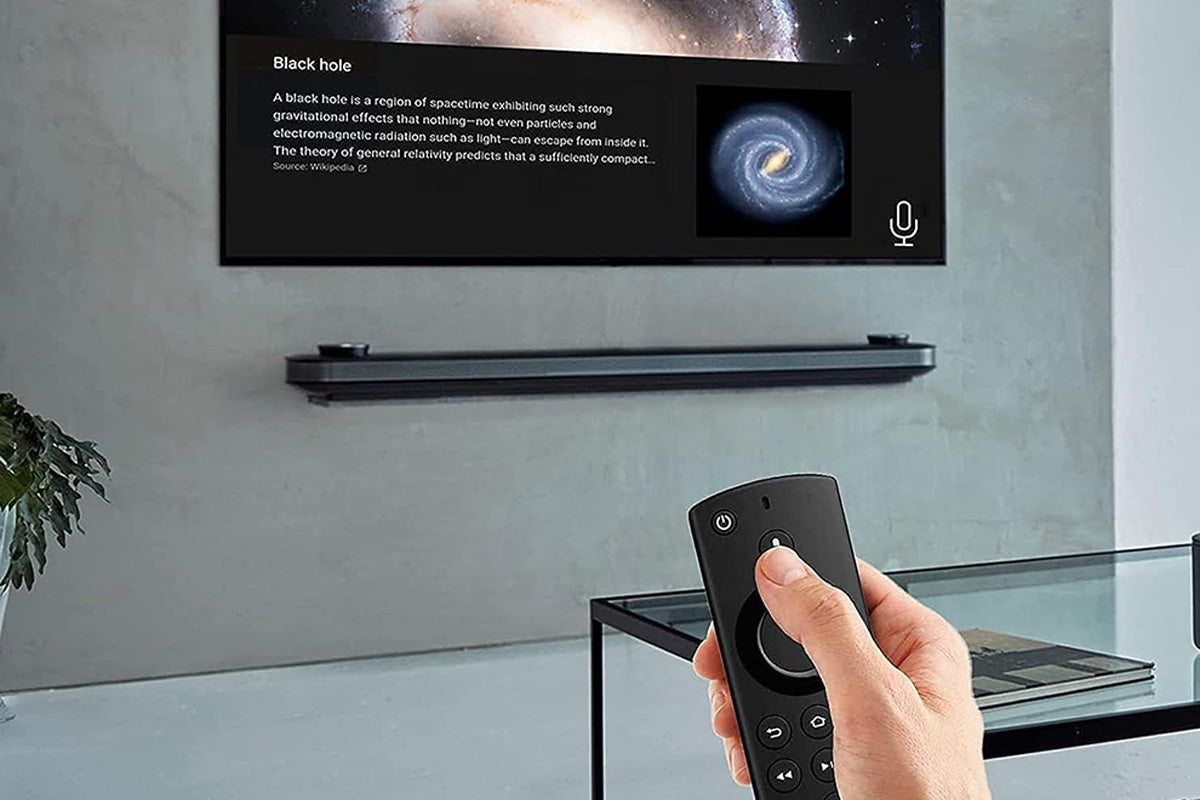 Voice Remote Control Compatible with Amazon Fire TV Stick and Cube 3rd Gen