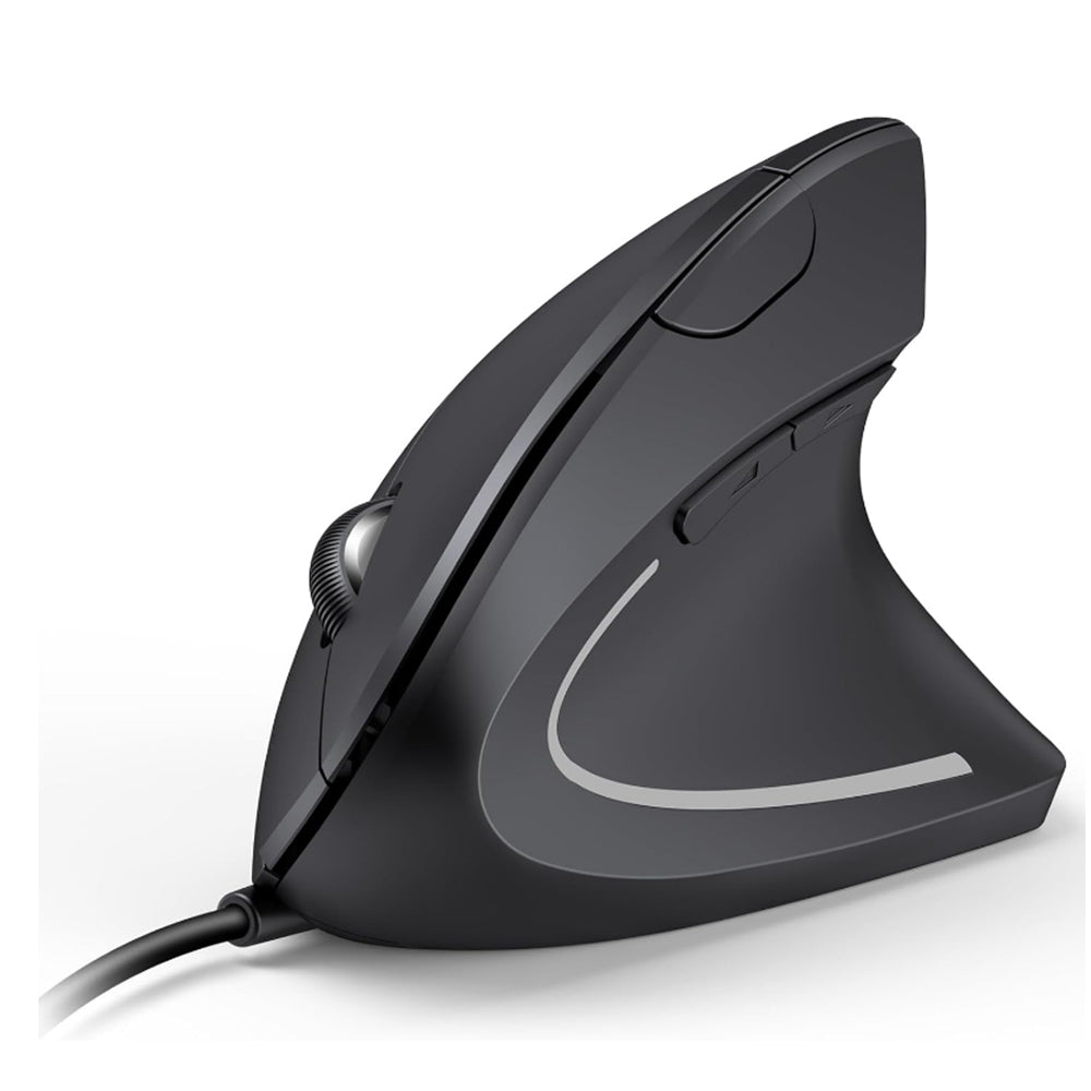 2Pcs Ergonomic Optical Vertical Mouse 800 1200 1600 DPI 6 Key Gaming Mice USB Wired Mouse