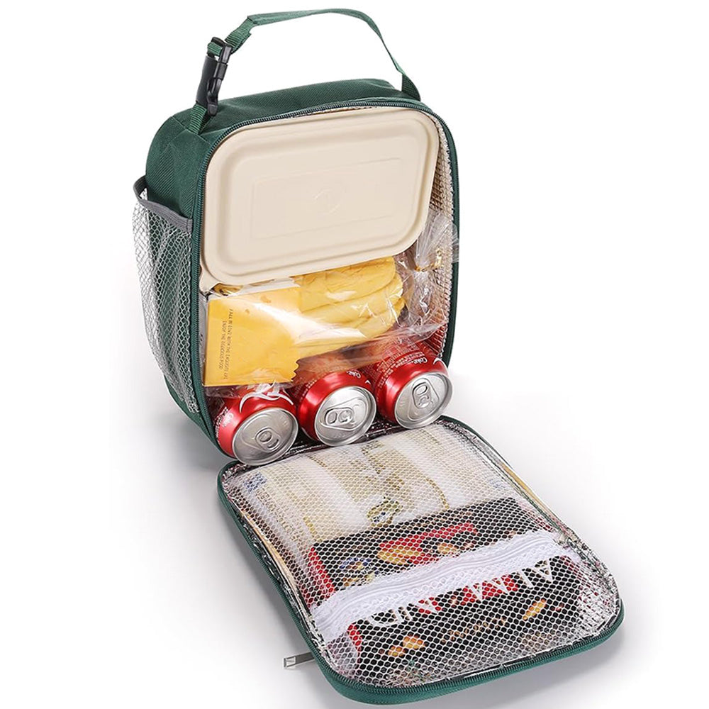 Large Capacity Insulated Lunch Bag Reusable Cooler Tote for Work Travel Picnic