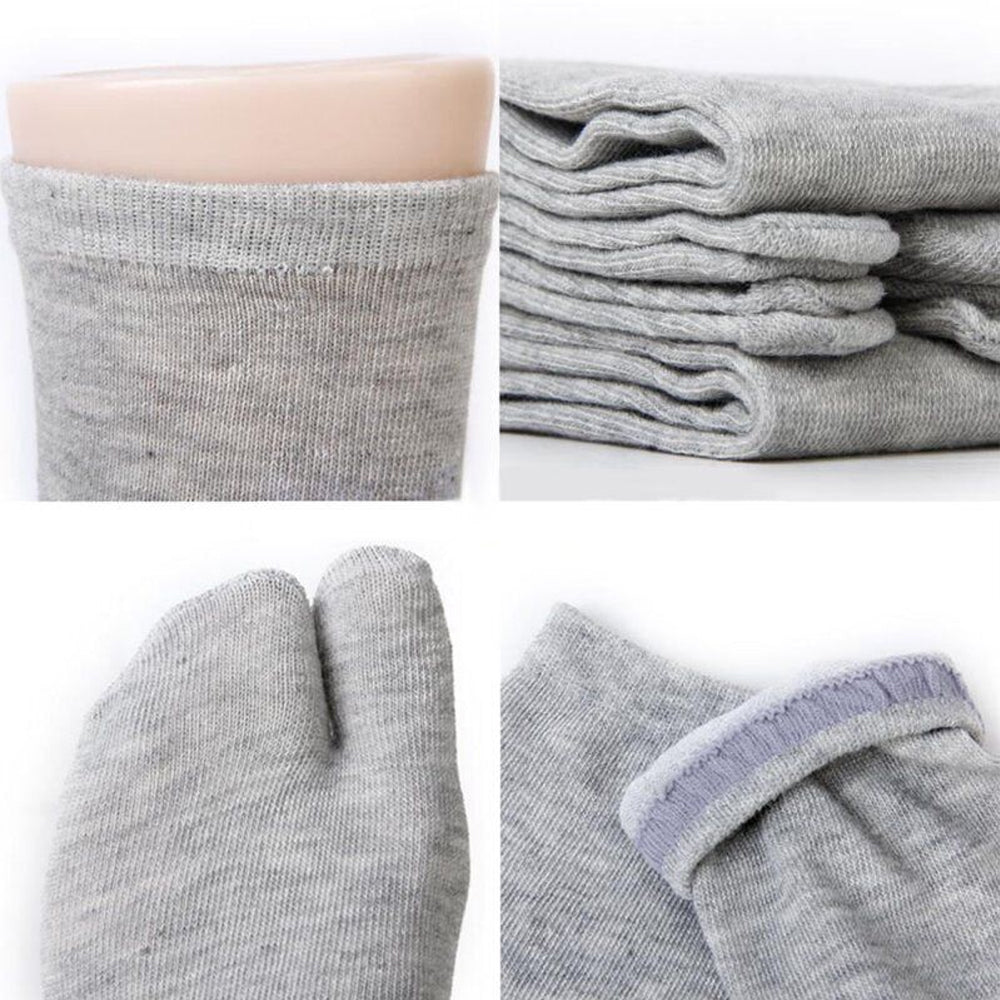 3 Pairs Flip Flop Socks Tabi Split Toe Socks Toe Socks