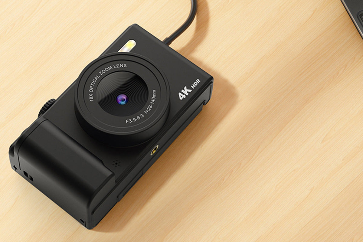 4K Digital Camera Flip Screen Autofocus for Vlogging and Photography Beginners