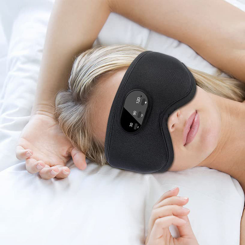White Noise Sleep Mask Wireless 5.2 Bluetooth Sleep Headphones